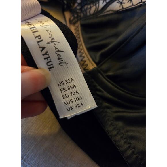 Playful Promises Wren Black Lace & Illusion Mesh Bra - Picture 7 of 11